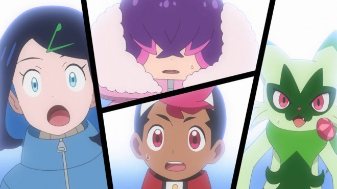 Scene from the anime Pokémon Horizons episode 84